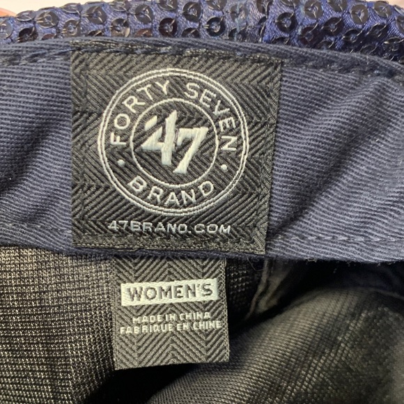 St. Louis Cardinals 47 Brand LIMITED EDITION BLING SEQUIN SPARKLE HAT MLB - Picture 6 of 6